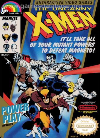 Cover Uncanny X-Men, The for NES